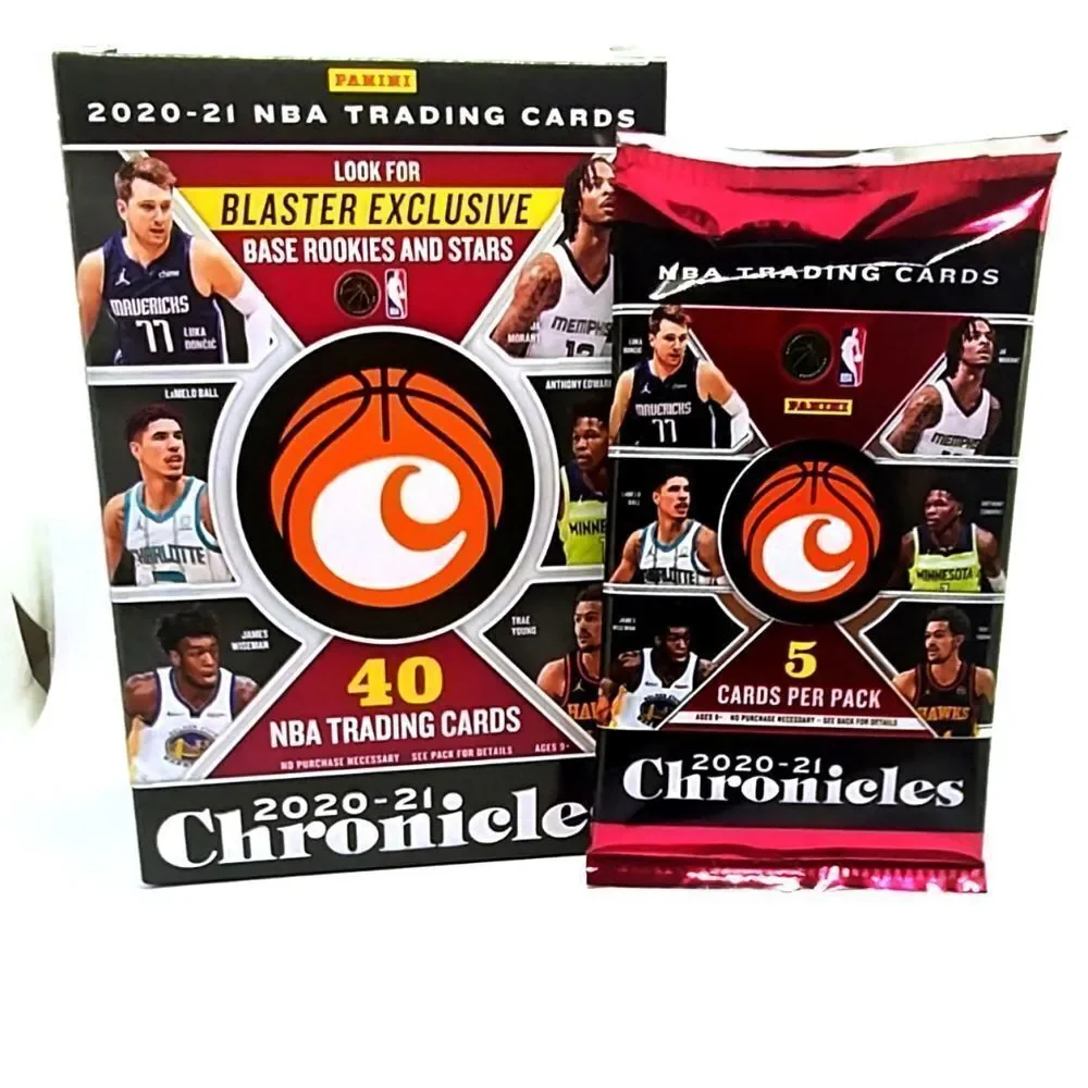 2020-21 Panini NBA Chronicles Trading Cards Blaster Box (1) SINGLE PACK